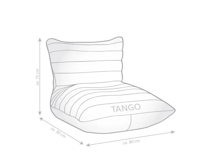 Sitting Point Sessel Canvas Tango 280 l* Sitzsäcke