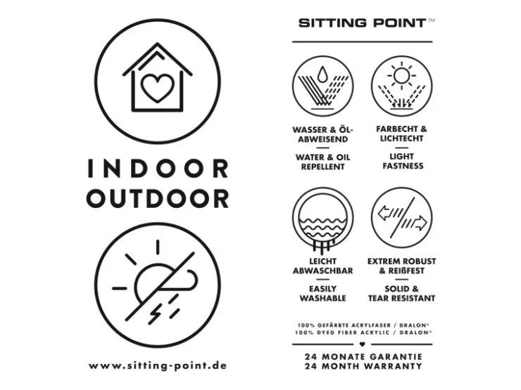 Sitting Point Sessel Outside 300 l* Sitzsäcke