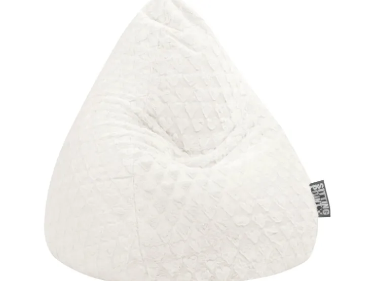 Sitting Point Sitzsack BeanBag Fluffy 220 l Herz-Muster* Sitzsäcke