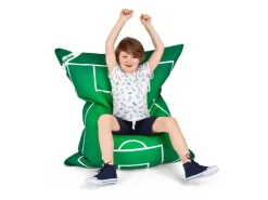 Sitting Point Sitzsack BigBag 200 l Gras Grün Fußball-Muster* Sitzsäcke