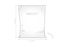 Sitting Point Sitzsack Big Foot Scuba 380 l