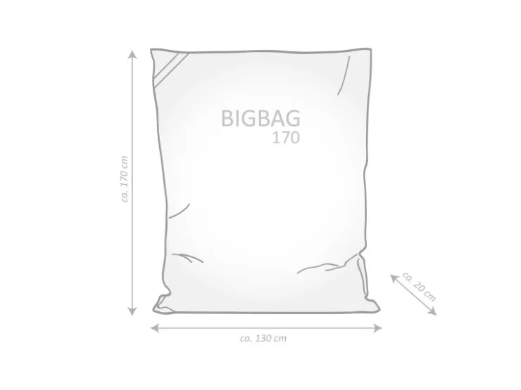 Sitting Point Sitzsack Big Bag Brava 380 l