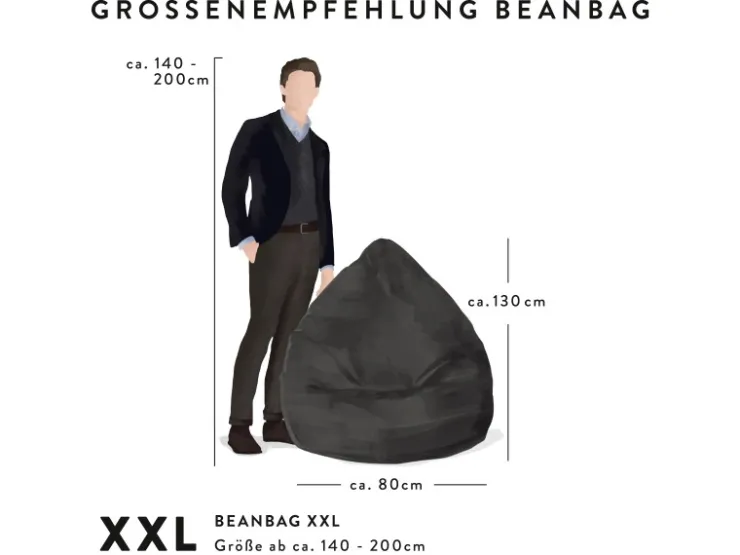 Sitting Point Sitzsack Brava BeanBag 300 l* Sitzsäcke