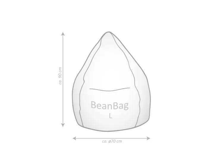 Sitting Point Sitzsack Fluffy 120 l