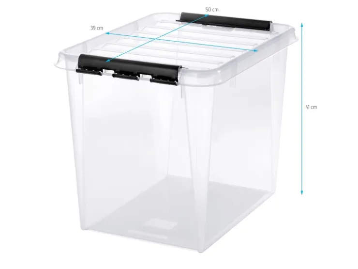 SmartStore Aufbewahrungsbox Classic mit Deckel 52 l