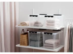 SmartStore Aufbewahrungsbox Classic mit Deckel 31 l* Bettwäsche