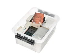 SmartStore Aufbewahrungsbox Classic mit Deckel 31 l* Bettwäsche