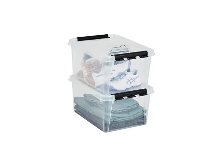 SmartStore Aufbewahrungsbox Classic mit Deckel 31 l* Bettwäsche