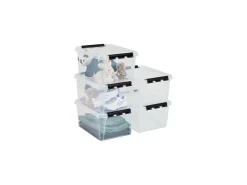 SmartStore Aufbewahrungsbox Classic mit Deckel 31 l* Bettwäsche