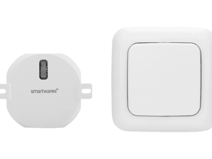 Smartwares Rolladen-/ Gardinenschalter-Set 300W Weiß