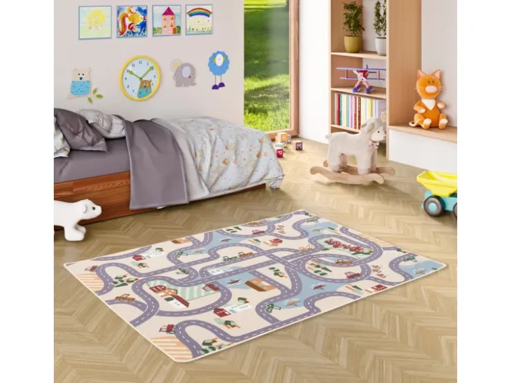 Snapstyle Kinder Spiel Straßenteppich 200x300cm* Bastelzubehör