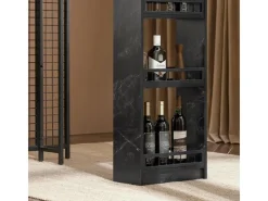 SoBuy Bartisch Balkontisch Küchentisch Bistrotisch Stehtisch Schwarz FWT100-SCH* Tische