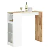 SoBuy Bartisch Esstisch Balkontisch Küchentisch Bistrotisch Stehtisch FWT99-WN
