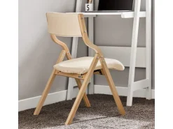 SoBuy Esszimmerstuhl Klappstuhl Küchenstuhl Polsterstuhl mit Lehne FST40-W