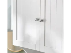 SoBuy Hängeschrank Badezimmerschrank Wandschrank Küchenschrank BZR84-W* Schränke