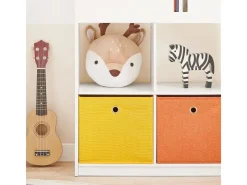 SoBuy Kinder Bücherregal mit Haus-Design Kinderregal Spielzeugregal Weiß KMB49-W* Bücherregale