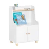 SoBuy Kinderregal Bücherregal Kinderzimmer Regal Aufbewahrungsregal KMB84-W* Bücherregale