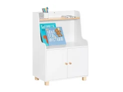 SoBuy Kinderregal Bücherregal Kinderzimmer Regal Aufbewahrungsregal KMB84-W* Bücherregale