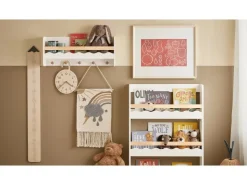 SoBuy Kinderregal Bücherregal für Kinder Wandregal Aufbewahrungsregal KMB77-W* Aufbewahrung|Regal Weiß