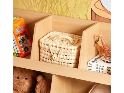 SoBuy Kinderregal mit 5 Fächern Bücherregal Aufbewahrungsregal KMB111-N