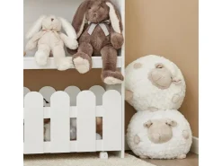 SoBuy Kinderregal Set 2-teilig Aufbewahrungsregal für Kinder Bücherregal KMB52-W
