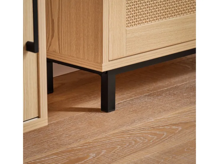 SoBuy Schuhkipper mit 3 Klappen Schuhschrank Schuhkommode Natur FSR155-N* Sitzbänke