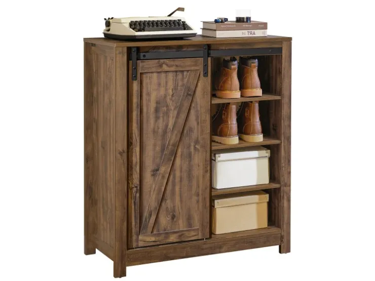 SoBuy Sideboard Kommode Schuhschrank Küchenschrank Flurschrank FSB59-N* Schränke