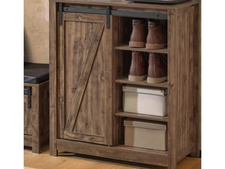 SoBuy Sideboard Kommode Schuhschrank Küchenschrank Flurschrank FSB59-N* Schränke