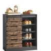 SoBuy Sideboard Schuhschrank Kommode Küchenschrank Flurschrank Lowboard FSB65-HG