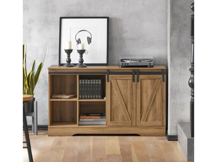 SoBuy Sideboard Wohnzimmerschrank Kommode Küchenschrank TV-Schrank FSB60-BR