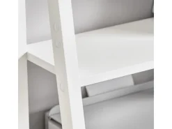 SoBuy Wandregal Leiterregal Standregal Bücherregal Weiß FRG61-W