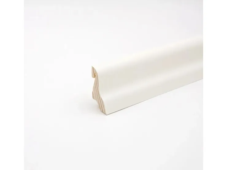 Sockelleiste Clipfix A Starkfolie Weiß 22 x 40 x 2500 mm