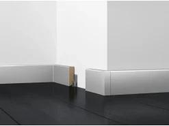 Sockelleiste White&Black Cubica Weißglanz 40 mm x 18 mm Länge 2400 mm* Zierprofile