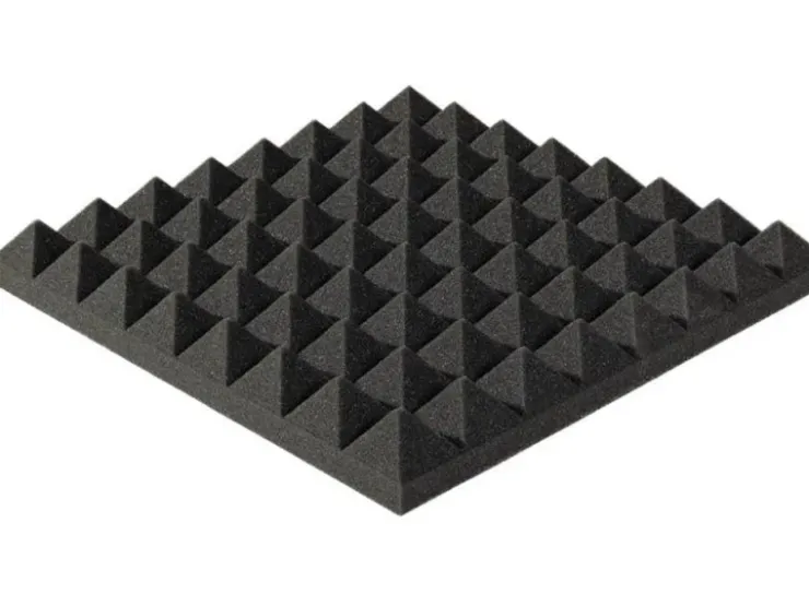 Softpur Pyramidenschaum Akupur 400 mm x 400 mm x 30 mm Dunkelgrau* Kissenbezüge