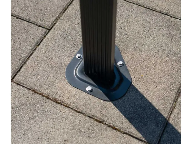 Sojag Aluminium-Pavillon Verona 10 x 10 Anthrazit 298 cm x 298 cm x 261 cm* Insektenschutz