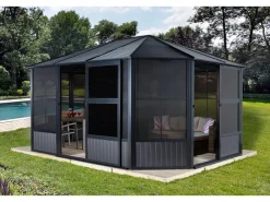 Sojag Pavillon Charleston 384 cm x 489 cm* Insektenschutz