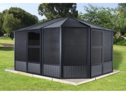 Sojag Pavillon Charleston 384 cm x 489 cm* Insektenschutz