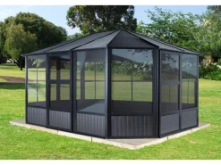 Sojag Pavillon Charleston 384 cm x 489 cm* Insektenschutz