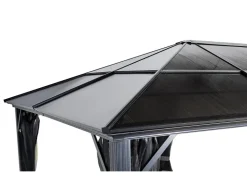 Sojag Pavillon Meridien 12 x 16 Anthrazit 365 cm x 485 cm x 270 cm* Insektenschutz
