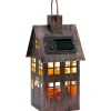 Solar-Dekolaterne Haus LED 20,5 cm x 10 cm x 10 cm
