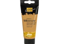 Solo Goya Acrylic Medium Struktur-Paste Brillant-Gold 100 ml Tube* Künstlerzubehör