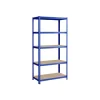 Songmics Lagerregal 50 cm x 100 cm x 200 cm Blau