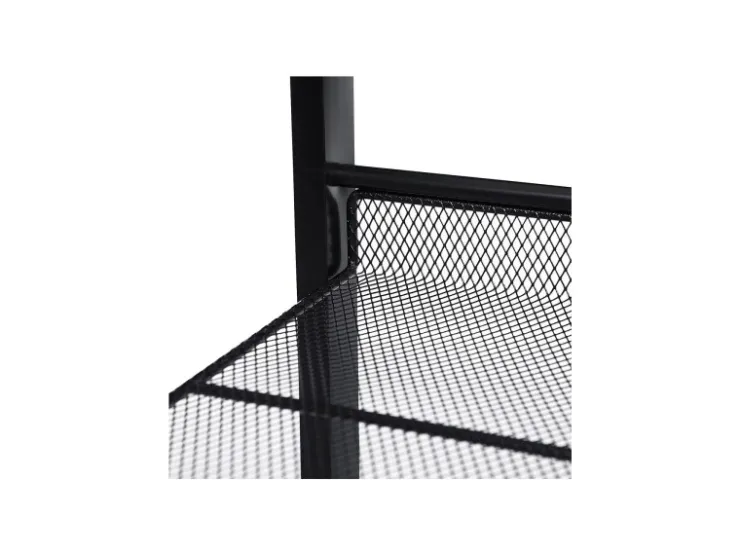 Songmics Schuhregal 3 Ebenen 74 cm x 62,8 cm x 30,7 cm Schwarz* Regale Massivholz