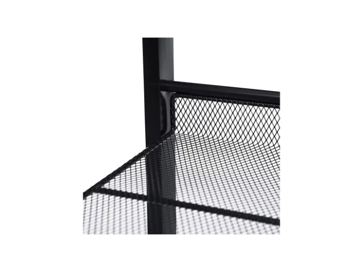 Songmics Schuhregal 5 Ebenen 74 cm x 104 x 30,7 cm Schwarz