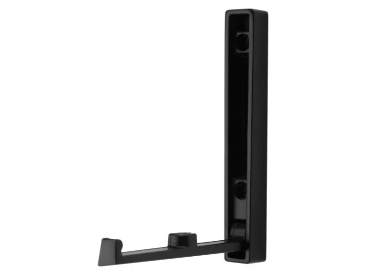 SOTECH Klapphaken VALVOLE Höhe 120 mm x Breite 16 mm Schwarz Matt Aus Zinkdruckguss* Garderoben