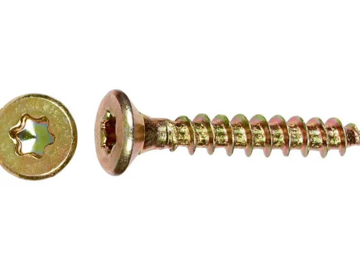 Spanplattenschraube Senkkopf Ø 3 mm x 12 mm Stahl 100 Stück