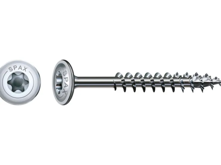Spax Tellerkopf Holzschraube T-Star plus-Antrieb Ø 6 mm x 120 mm 24 Stück