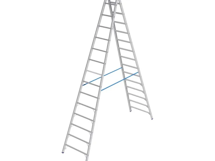 Krause Stabilo Sprossen-Doppelleiter 2 x 14 Sprossen