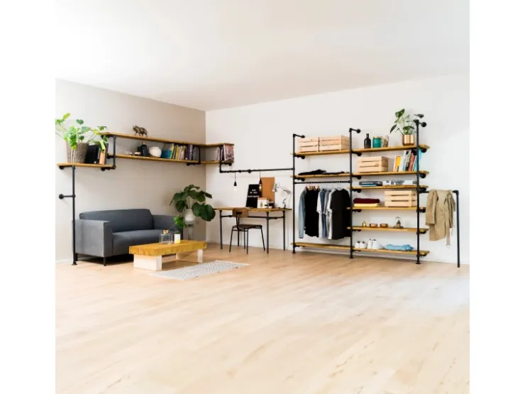 Stahlrohr 200 cm Ø 2,7 cm zum Möbelbau* Regale Schwarz|Regale Schwarz