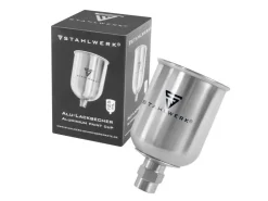 STAHLWERK Alu Fließbecher 125 ml Farbbecher für Lackierpistole* Klarlacke